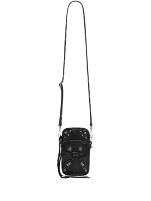 

Le Cagole lambskin phone holder, Balenciaga Le Cagole lambskin phone holder