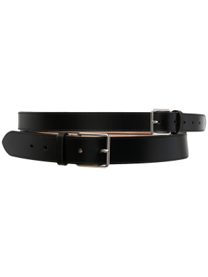 

Double buckle belt, Alexander McQueen Double buckle belt