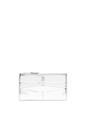 

Skull metallic card-holder, Alexander McQueen Skull metallic card-holder