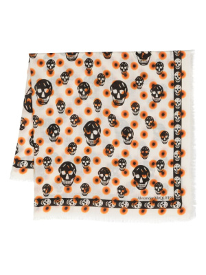 

Skull wool scarf, Alexander McQueen Skull wool scarf