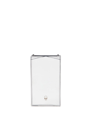 

Skull-appliqué phone case, Alexander McQueen Skull-appliqué phone case