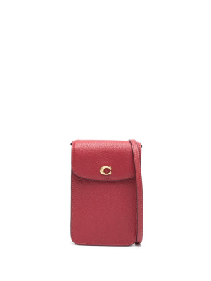 

Logo-plaque leather crossbody bag, Coach Logo-plaque leather crossbody bag