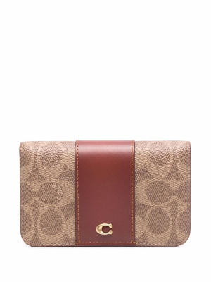 

Slim monogram-print purse, Coach Slim monogram-print purse