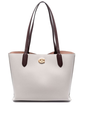 

Logo-plaque tote bag, Coach Logo-plaque tote bag