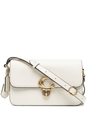 

Logo-plaque shoulder bag, Coach Logo-plaque shoulder bag