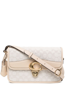 

Studio signature-jacquard shoulder bag, Coach Studio signature-jacquard shoulder bag