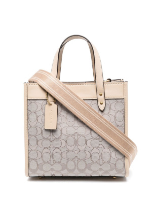 

Field monogram-pattern tote bag, Coach Field monogram-pattern tote bag
