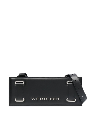

Rectangular logo-plaque shoulder bag, Y/Project Rectangular logo-plaque shoulder bag