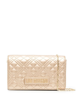 

Quilted-finish crossbody bag, Love Moschino Quilted-finish crossbody bag