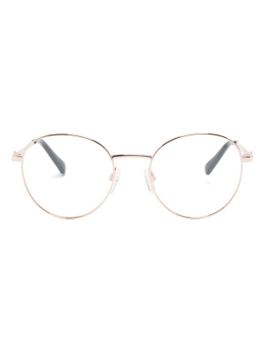 

Round-frame metal glasses, Love Moschino Round-frame metal glasses