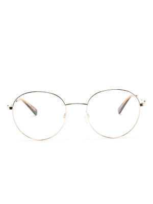 

Round-frame metal glasses, Love Moschino Round-frame metal glasses