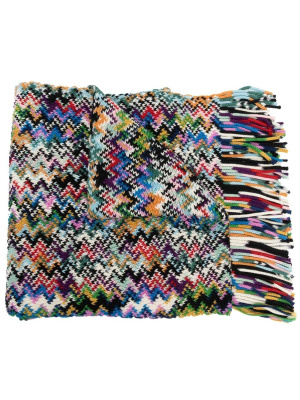 

Zigzag-pattern wool scarf, Missoni Zigzag-pattern wool scarf