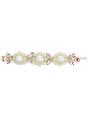 

Flower bead diamante hair clip, Simone Rocha Flower bead diamante hair clip