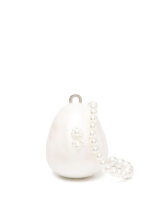 

Micro Egg pearl mini bag, Simone Rocha Micro Egg pearl mini bag