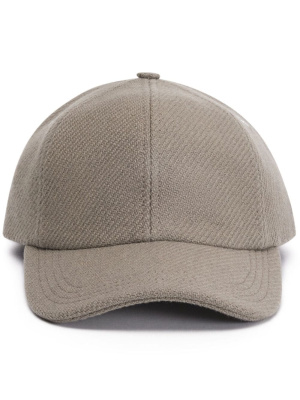 

Logo-embroidered baseball cap, AMI Paris Logo-embroidered baseball cap
