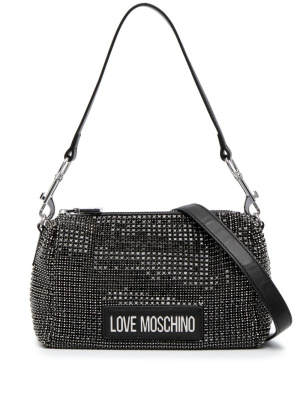 

Crystal-embellished tote bag, Love Moschino Crystal-embellished tote bag