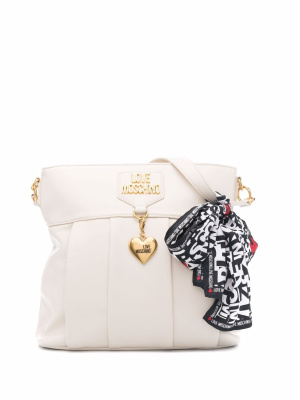 

Logo-lettering shoulder bag, Love Moschino Logo-lettering shoulder bag