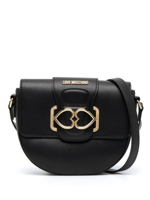 

Heart-plaque cross-body bag, Love Moschino Heart-plaque cross-body bag