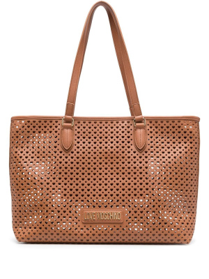 

Cut out-detail shoulder bag, Love Moschino Cut out-detail shoulder bag