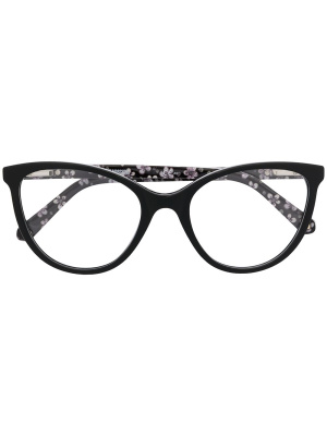 

Cat-eye frame glasses, Love Moschino Cat-eye frame glasses