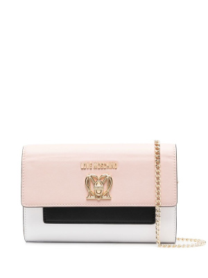 

Colour-block crossbody bag, Love Moschino Colour-block crossbody bag
