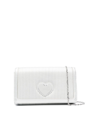 

Heart-motif crossbody bag, Love Moschino Heart-motif crossbody bag