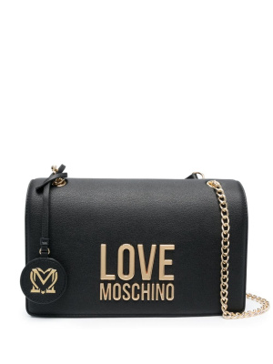 

Faux-leather crossbody bag, Love Moschino Faux-leather crossbody bag