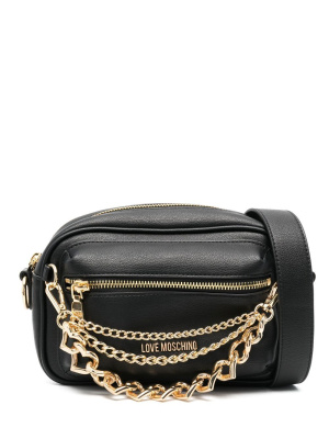 

Chain-detail crossbody bag, Love Moschino Chain-detail crossbody bag