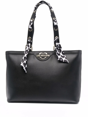 

Animal-print strap shoulder bag, Love Moschino Animal-print strap shoulder bag