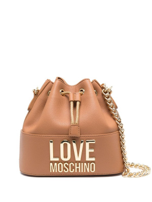 

Logo-lettering crossbody bag, Love Moschino Logo-lettering crossbody bag