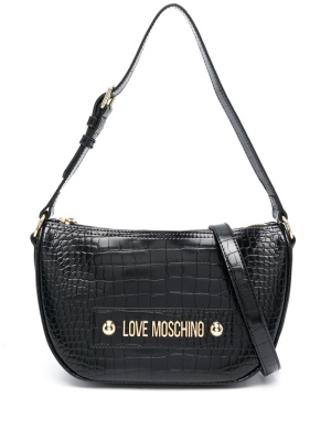 

Faux-leather shoulder-bag, Love Moschino Faux-leather shoulder-bag