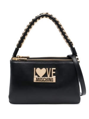 

Logo-plaque crossbody bag, Love Moschino Logo-plaque crossbody bag