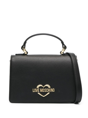 

Hollies logo-lettering tote bag, Love Moschino Hollies logo-lettering tote bag