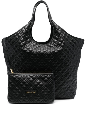 

Large quilted shoulder bag, Love Moschino Large quilted shoulder bag