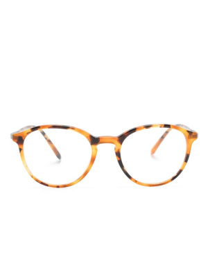 

Tortoiseshell round-frame glasses, Giorgio Armani Tortoiseshell round-frame glasses