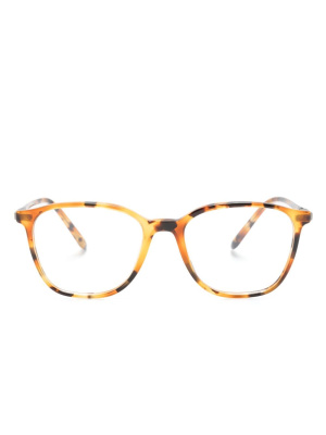 

Tortoiseshell square-frame glasses, Giorgio Armani Tortoiseshell square-frame glasses