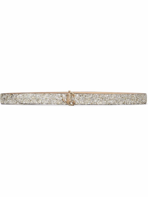 

Mini Felisa glitter belt, Jimmy Choo Mini Felisa glitter belt