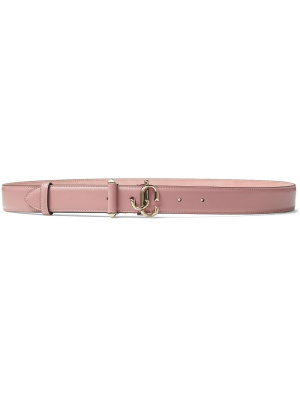 

Logo-buckle leather belt, Jimmy Choo Logo-buckle leather belt