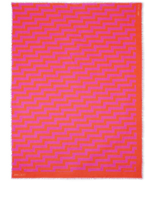 

Teia abstract-print scarf, Jimmy Choo Teia abstract-print scarf