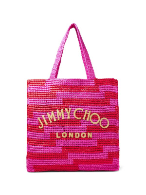 

Woven logo tote, Jimmy Choo Woven logo tote