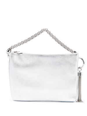 

Callie metallic tassel clutch, Jimmy Choo Callie metallic tassel clutch