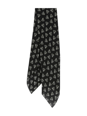 

Triangle-print silk scarf, Ralph Lauren Collection Triangle-print silk scarf