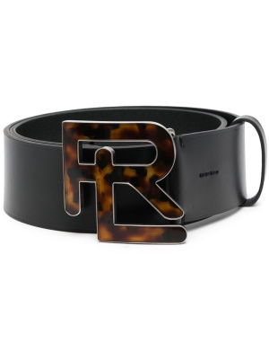 

Logo-buckle leather belt, Ralph Lauren Collection Logo-buckle leather belt