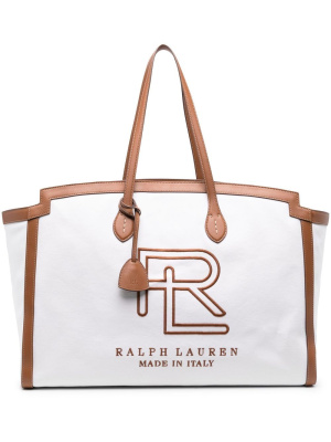 

Logo print shoulder bag, Ralph Lauren Collection Logo print shoulder bag