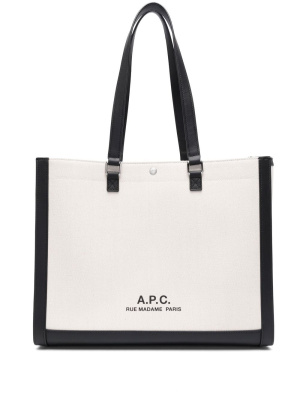 

Camille 2.0 canvas tote ba, A.P.C. Camille 2.0 canvas tote ba