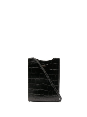 

Crocodile-effect cross-body bag, A.P.C. Crocodile-effect cross-body bag