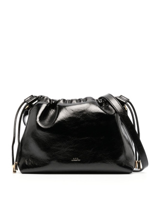 

Drawstring-fastening shoulder bag, A.P.C. Drawstring-fastening shoulder bag