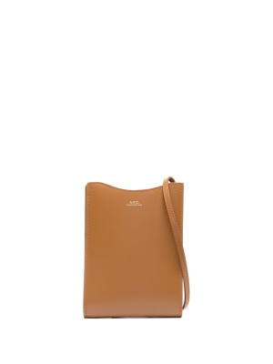 

Jamie logo-print crossbody bag, A.P.C. Jamie logo-print crossbody bag