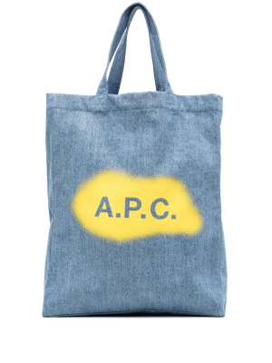 

Lou denim tote bag, A.P.C. Lou denim tote bag