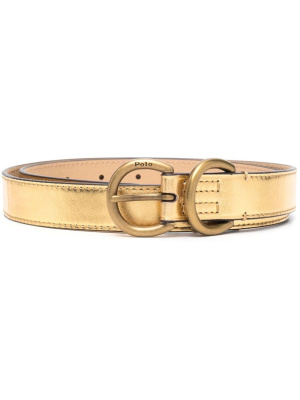 

Double D-ring belt, Polo Ralph Lauren Double D-ring belt